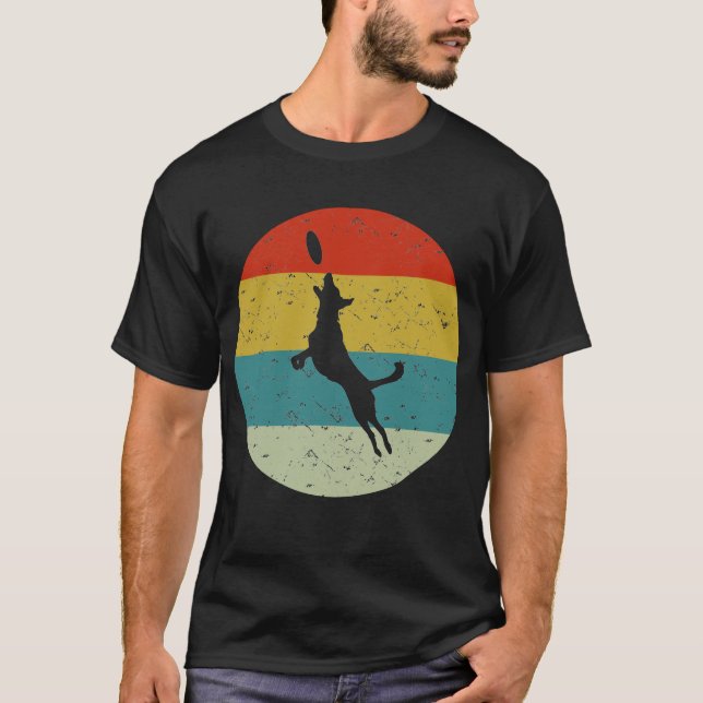 Hund spielen T-Shirt (Vorderseite)