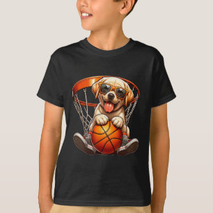 Hund spielt Skelett-Kostüm Sportliebhaber Hunde sp T-Shirt