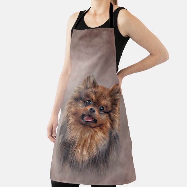 Hund Spitz Spitz Schürze (InSitu)