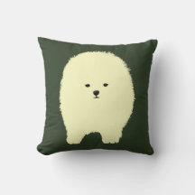 Hund, süßer Pomeranian, flauschiges Haustier Zeich