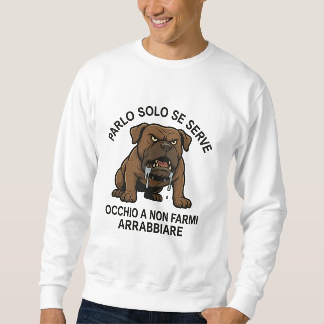 Hund Sweatshirt (Vorderseite)