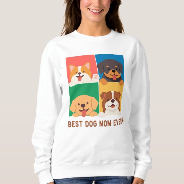 Hund Sweatshirt Perfekt Hausbesitzer Geschenk (Vorderseite)