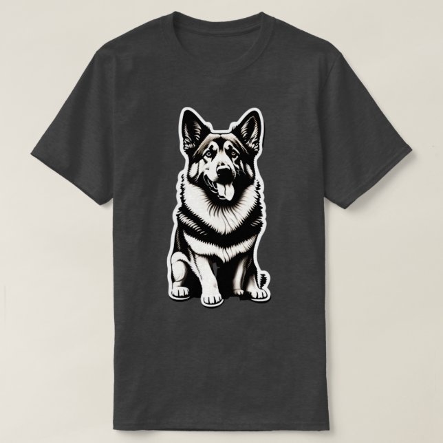 Hund T-Shirt (Design vorne)
