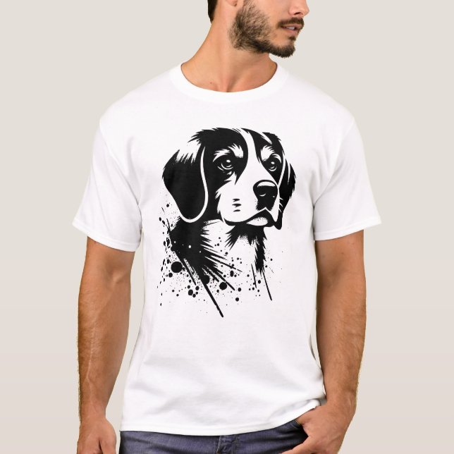 Hund T-Shirt (Vorderseite)