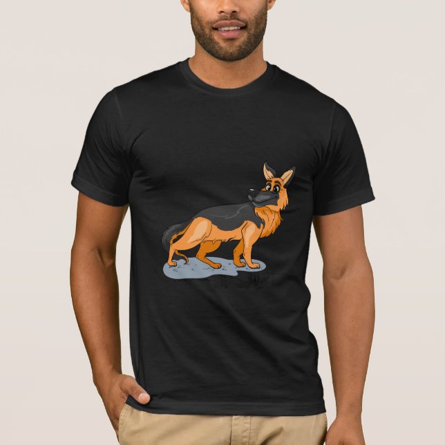 Hund T-Shirt (Vorderseite)