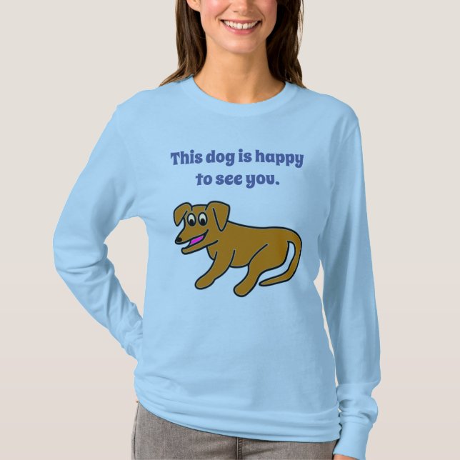 Hund T-Shirt (Vorderseite)