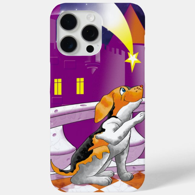 Hund-Teleskop Case-Mate iPhone Hülle (Rückseite)