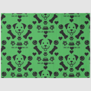 Hund Themed Geschenk Seidenpapier