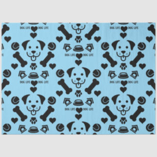 Hund Themed Geschenk Seidenpapier