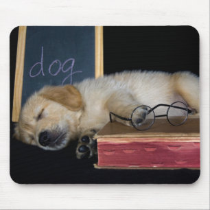 Hund Tired Mousepad