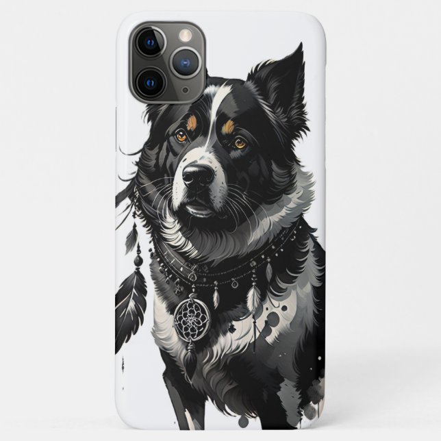 Hund, Träumer, Amulet, Talisman, Case-Mate iPhone Hülle (Rückseite)