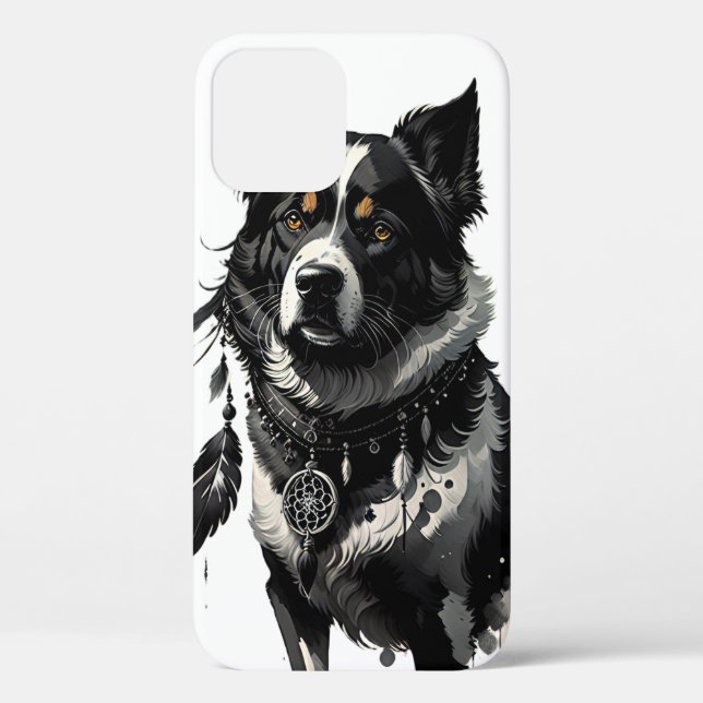Hund, Träumer, Amulet, Talisman, Case-Mate iPhone Hülle (Rückseite)