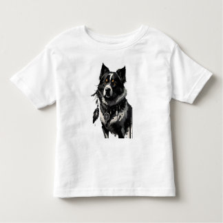 Hund, Träumer, Amulet, Talisman, Kleinkind T-shirt