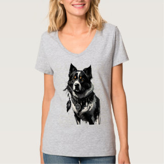 Hund, Träumer, Amulet, Talisman, T-Shirt