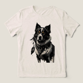 Hund, Träumer, Amulet, Talisman, Tri-Blend Shirt