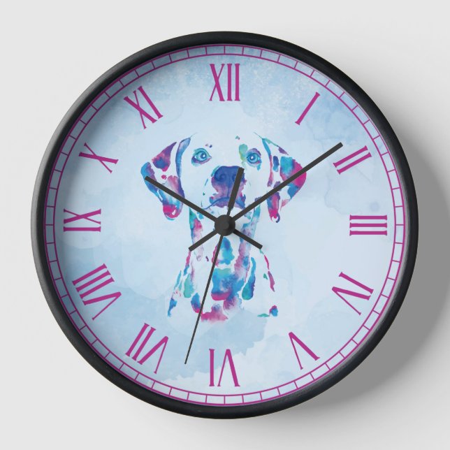 Hund Uhr (Vorderseite)