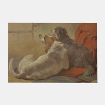 Hund und Bartollie (zwei Hunde) (Tiere)