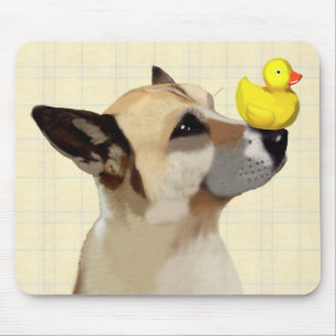 Hund und Ente Mousepad