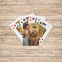 Hund und Kaffee Spielkarten