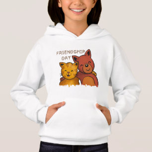 Hund und Katze Bester Freund Hoodie