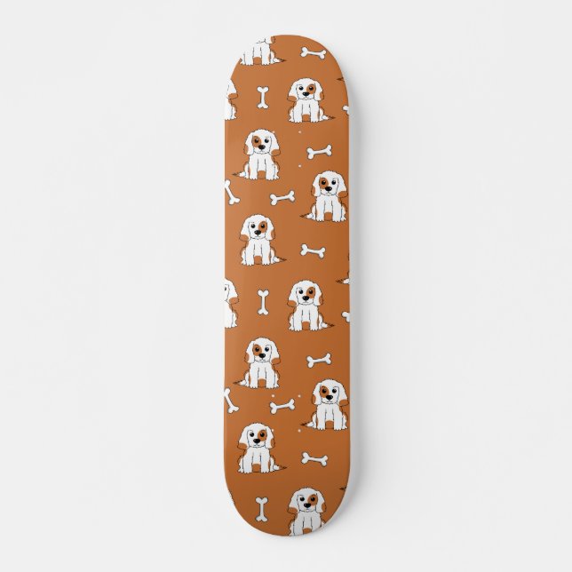 Hund und Knochen Skateboard (Vorne)