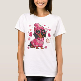Hund Valentine T-Shirt
