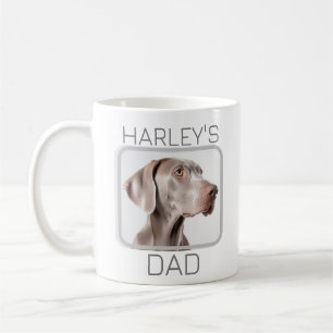 Hund Vater 2 Foto Einfach Modernes Minimalistisch Kaffeetasse