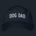 Hund-Vater| Cooler Typ Bestickte Baseballkappe<br><div class="desc">Sie haben Liebe und kümmern sich um sie wie Kinder, und sie geben Ihnen bedingungslose Liebe im Gegenzug. Du bist ein Hundedad und das ist das Beste, was dir je passiert ist. Ein phantastischer Baseballdeckel für den Typ, der Hund ist sein Baby . Dieser coole bestickte Hut ist das perfekte...</div>