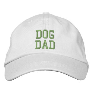 Hund Vater Khaki Custom Text niedlich moderne Spaß Bestickte Baseballkappe
