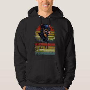 Hund Vintag Bester Rottweiler Vater je Vater Tag P Hoodie