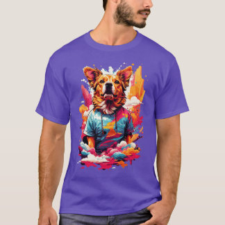 Hund Vintage T-Shirt