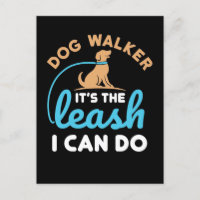 Hund Walker Es ist die Leine, die ich machen kann