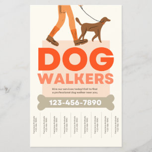 Hund Walking Flyer