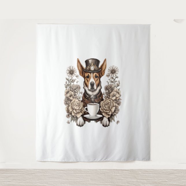 Hund Wandteppich (Vorderseite)