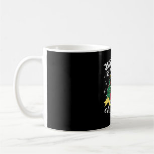 Hund Weihnachten - Nur ein Mädchen das Hunde und W Kaffeetasse