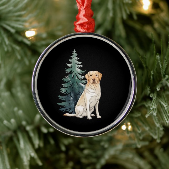Hund Weihnachtsbaum Party Hund Lover Xmas Ornament Aus Metall (Baum)