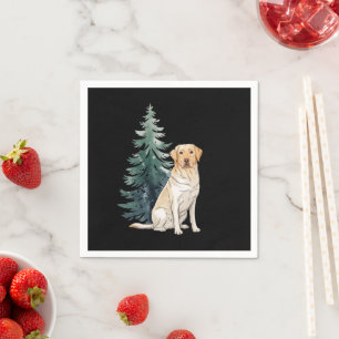 Hund Weihnachtsbaum Party Hunde Liebhaber Xmas Serviette