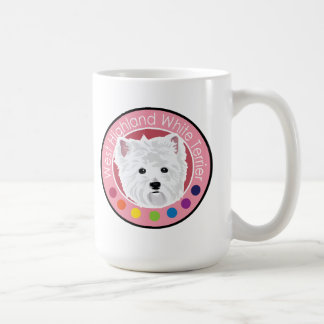 Hund West Hochland Weiße Terrier Kaffeetasse