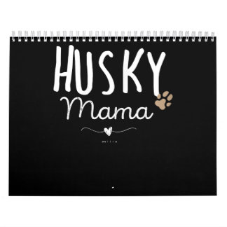 Hund | Womens Husky Mama Husky Mama gibt Dog Lover Kalender
