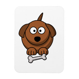 Hund x Knochen Magnet