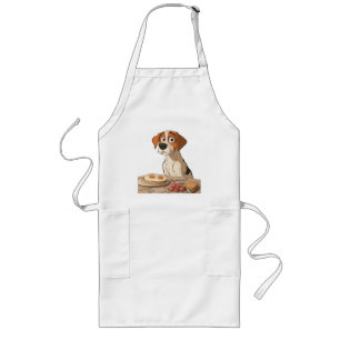 Hund zum Frühstück Lange Schürze