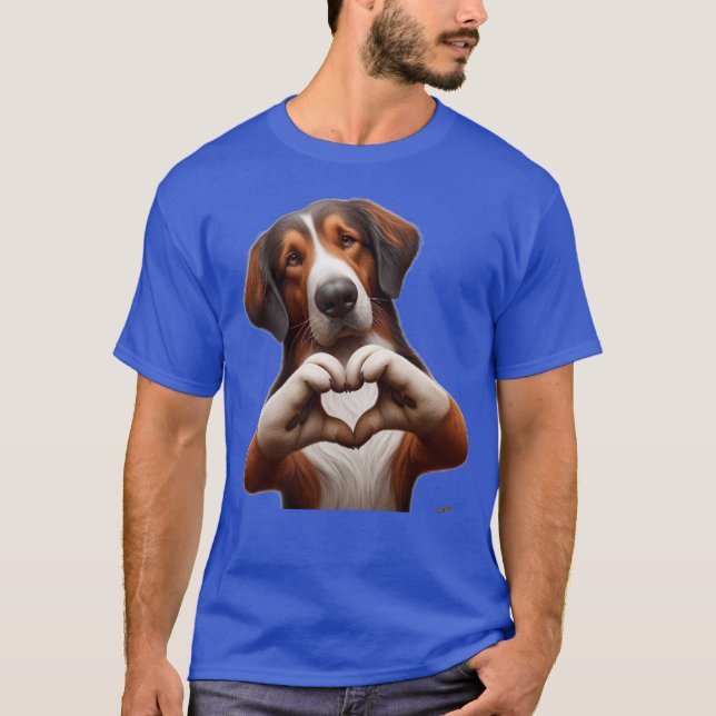 HÜNDCHEN Herz T-Shirt (Vorderseite)