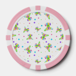 Hündchen-Hund-Hund-Hund-Hund-Hund-Hund-Hund-Hund-H Pokerchips