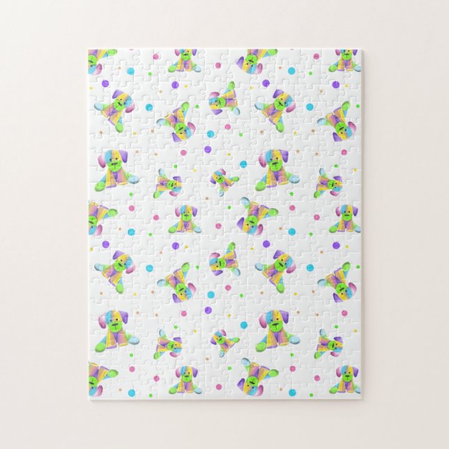 Hündchen-Hund-Hund-Hund-Hund-Hund-Hund-Hund-Hund-H Puzzle (Vertikal)