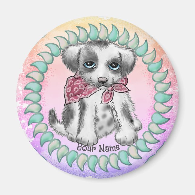 Hundchen  magnet (Vorne)