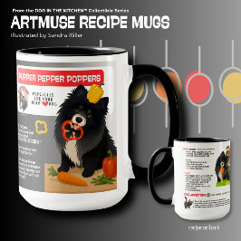 HÜNDCHEN PFEFFER KNALLER Hundeleckerlis Art Muse R Tasse
