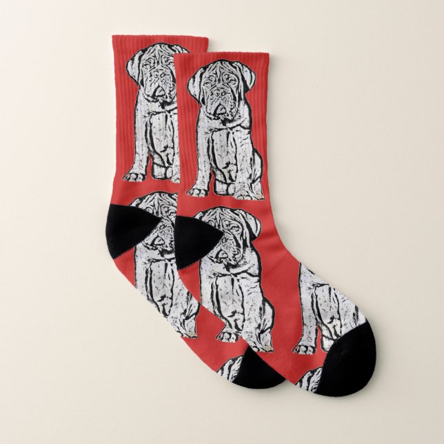 Hündchensocken Dogue de Bordeaux Socken (Paar)