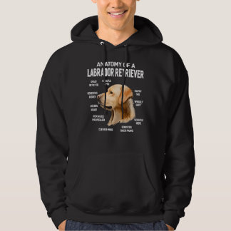 Hunde 365 Anatomie eines Labrador Retriever Hundes Hoodie