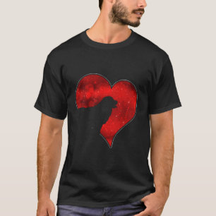 Hunde 365 Bernese Mountain Hund Rotes Herz Liebe T-Shirt