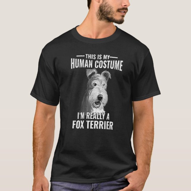 Hunde 365 Das ist mein menschliches Kostüm, ich bi T-Shirt (Vorderseite)